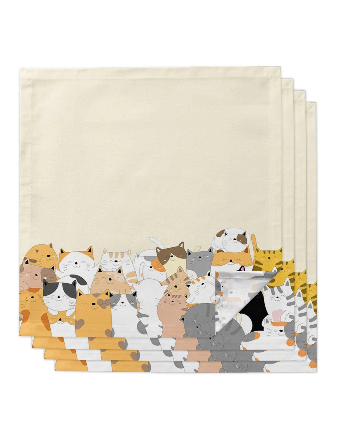 Cartoon Cat Placemat &amp; napkins - Just Cats - Gifts for Cat Lovers