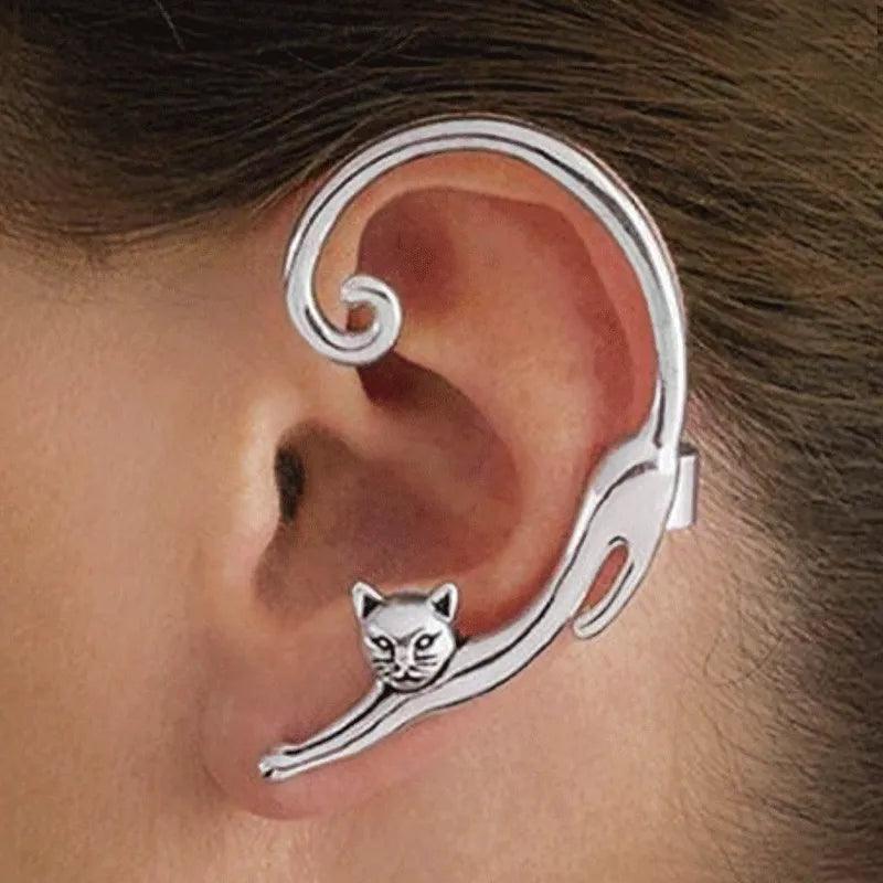 Cat Ear Wrap, Gold/Silver/Black - Just Cats - Gifts for Cat Lovers