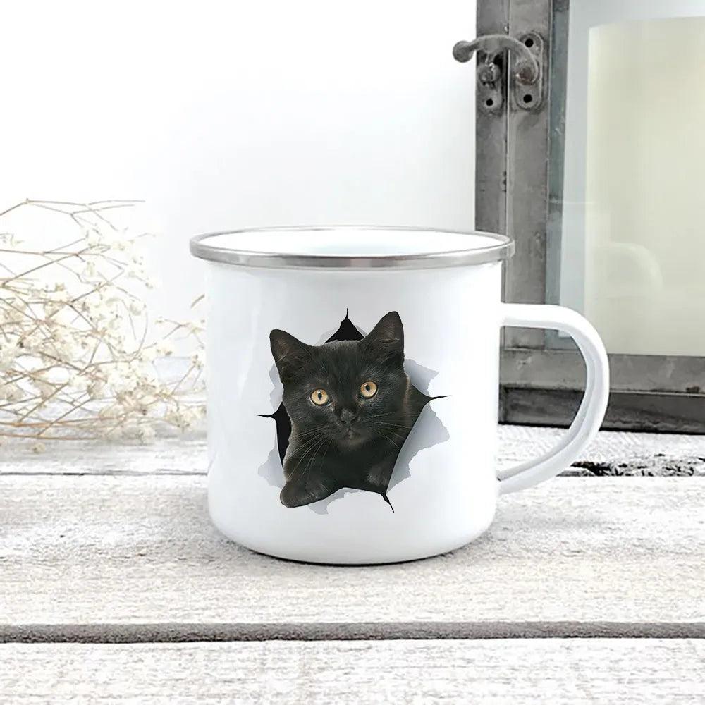 Cat Print 3D Effect Mug, 10 variations - Just Cats - Gifts for Cat Lovers
