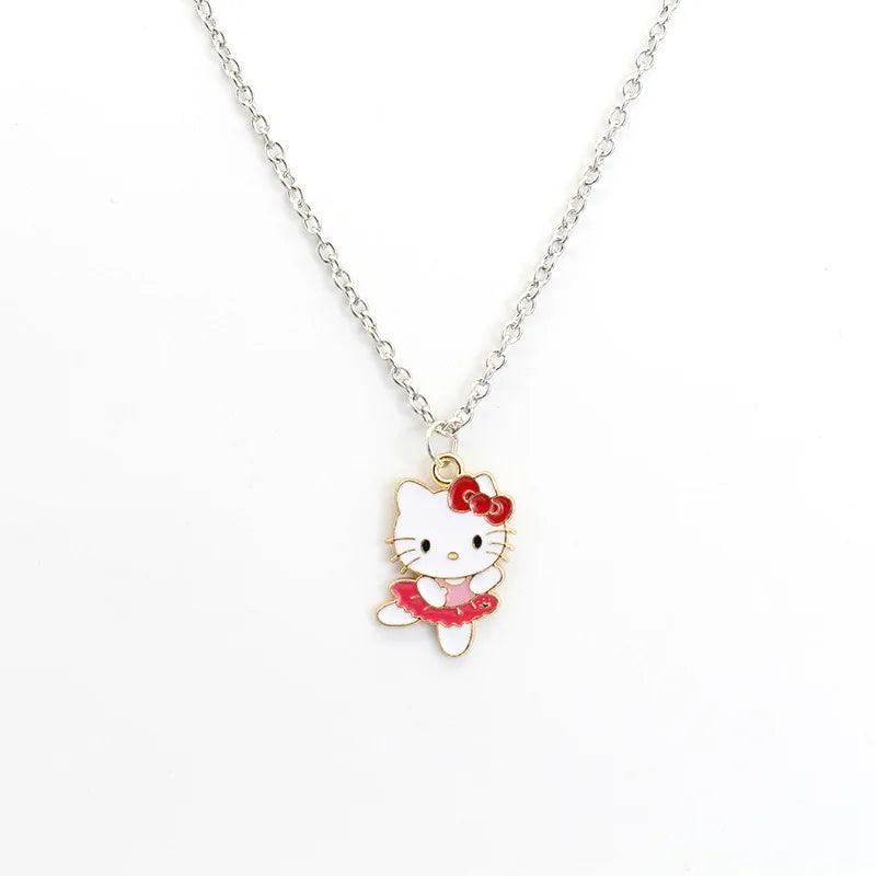 Colorful Hello Kitty Pendant Necklaces - Just Cats - Gifts for Cat Lovers