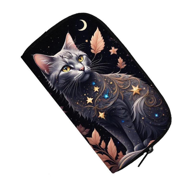 Gothic Cat Print Wallet, 9 Designs - Just Cats - Gifts for Cat Lovers