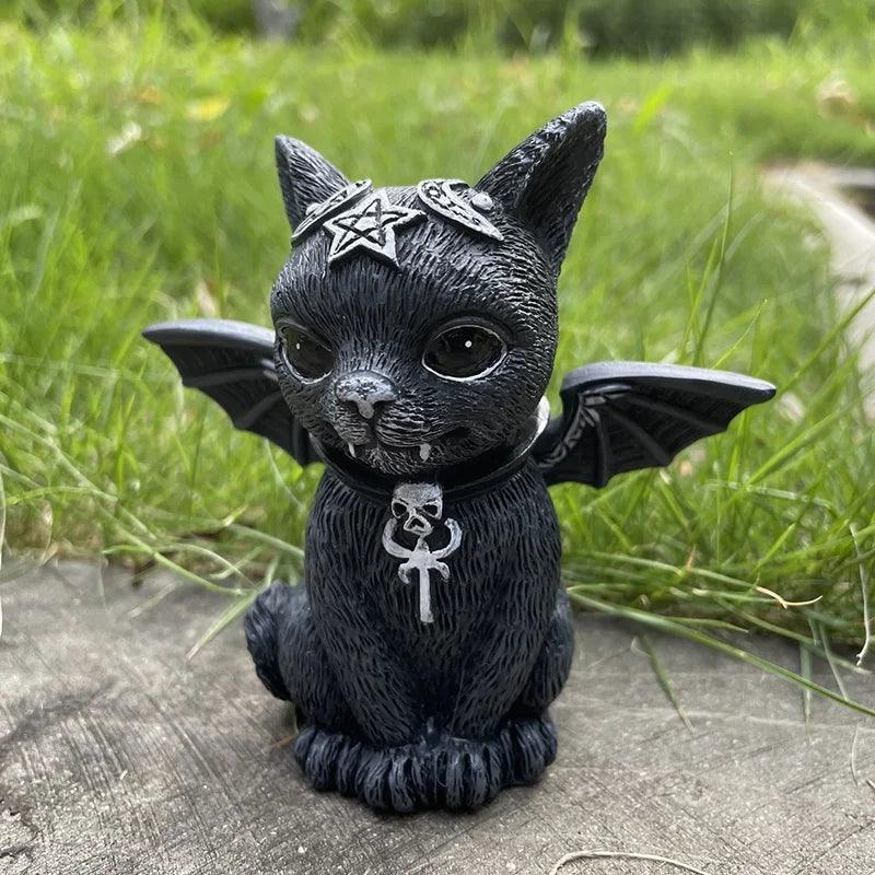 Gothic cat Sculptures, 5 Designs - Just Cats - Gifts for Cat Lovers