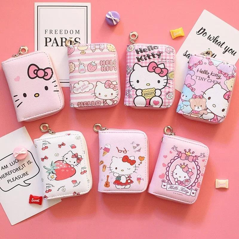 Hello Kitty Short Wallet, 9 Desings - Just Cats - Gifts for Cat Lovers