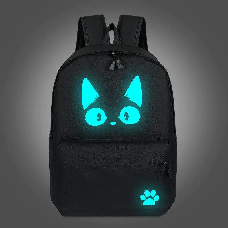Luminous Cartoon Cat back Pack - Just Cats - Gifts for Cat Lovers