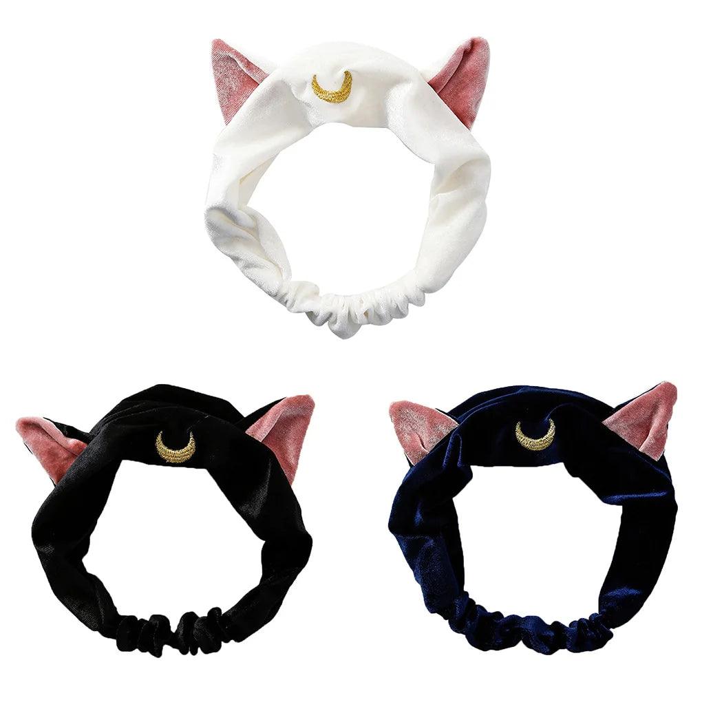Luna Cat Ears Head band, 3 Colors - Just Cats - Gifts for Cat Lovers
