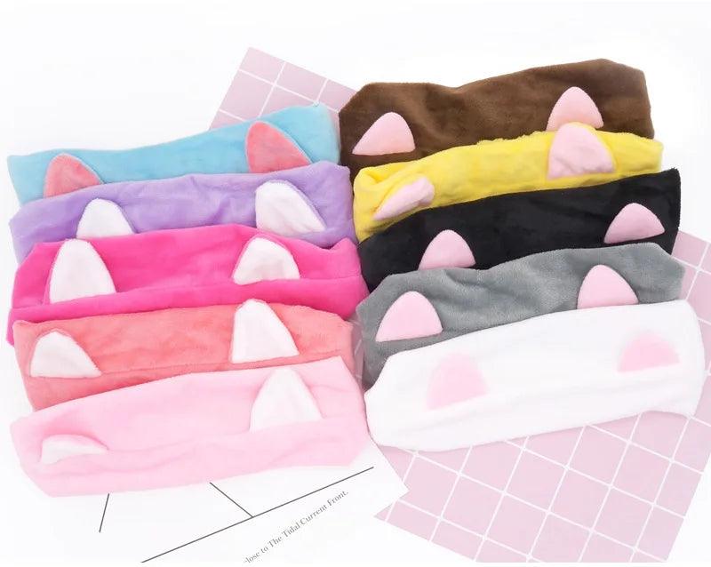 Plush Cat Ears headband, 9 Colors - Just Cats - Gifts for Cat Lovers