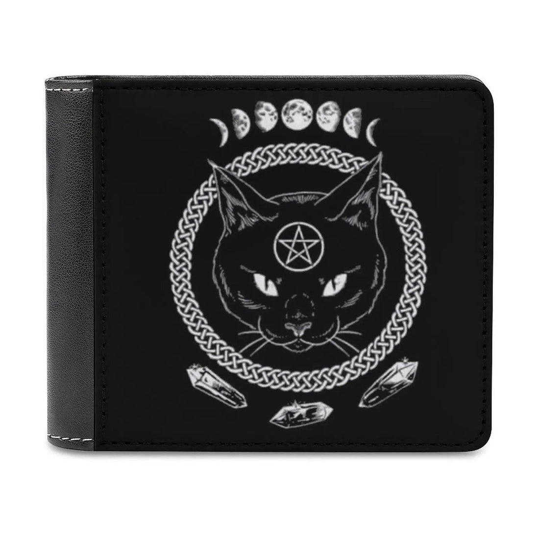 Wiccan Cat Printed Wallet - Just Cats - Gifts for Cat Lovers