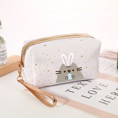 Pusheen Cat Cosmetic Bag, Various Designs and Colors