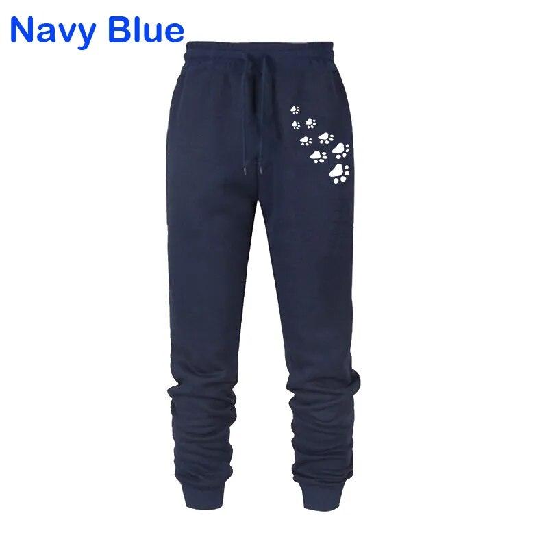 Paw Print Sweatpants, 4 colors, S-4x - Just Cats - Gifts for Cat Lovers