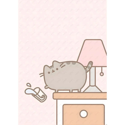 Adhesive Pusheen Cat Posters, 15 designs, 4 Sizes