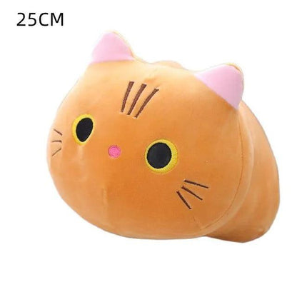 Cat Shaped Soft Plush Decorative Pillows, 4 Colors - Just Cats - Gifts for Cat Lovers