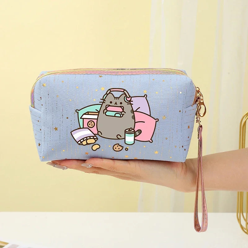 Pusheen Cat Cosmetic Bag, Various Designs and Colors