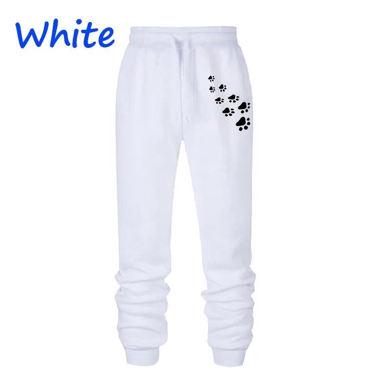 Paw Print Sweatpants, 4 colors, S-4x - Just Cats - Gifts for Cat Lovers