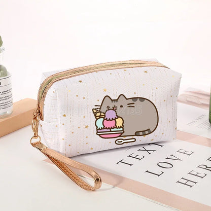 Pusheen Cat Cosmetic Bag, Various Designs and Colors