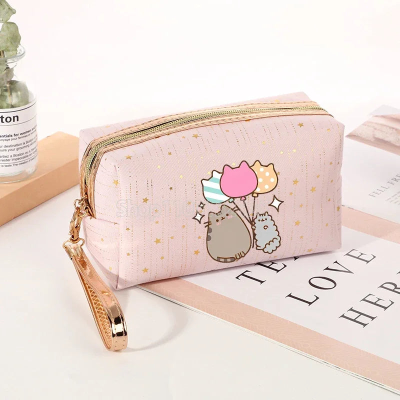 Pusheen Cat Cosmetic Bag, Various Designs and Colors