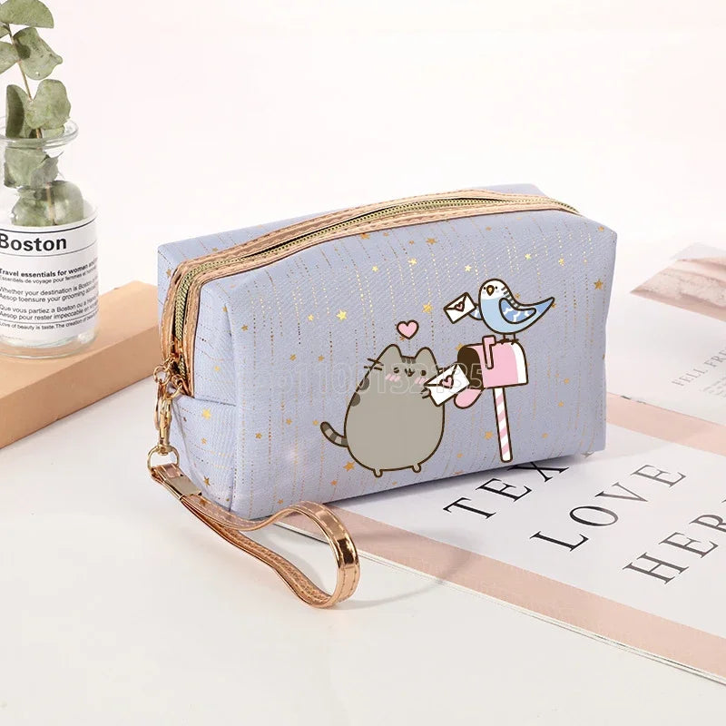 Pusheen Cat Cosmetic Bag, Various Designs and Colors