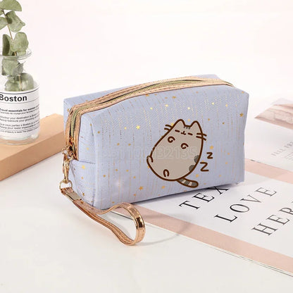 Pusheen Cat Cosmetic Bag, Various Designs and Colors