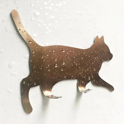 Adhesive Cat Shaped Hook - Just Cats - Gifts for Cat Lovers