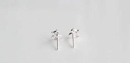 Anime Mini Cat Stud Earrings, Silver - Just Cats - Gifts for Cat Lovers