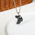 Black & White Funny Cat Pendant Necklaces, 10 Designs - Just Cats - Gifts for Cat Lovers