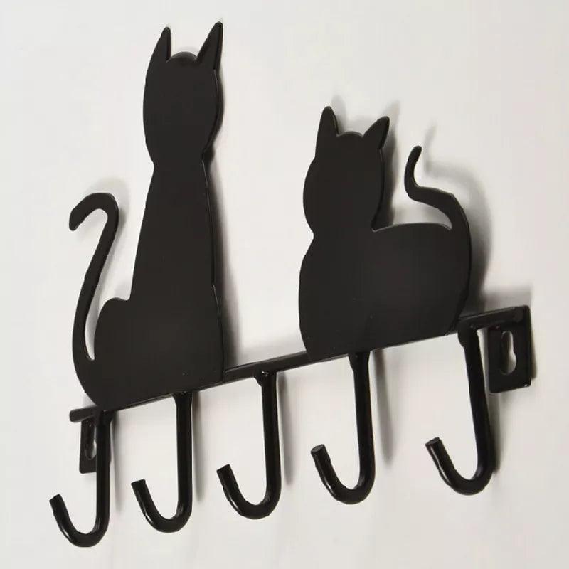 Black Cat Wall Hanger - Just Cats - Gifts for Cat Lovers