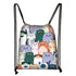 Cartoon Cat Printed Drawstring Backpack, 13 Designs - Just Cats - Gifts for Cat Lovers