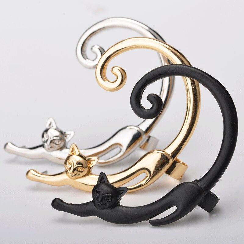 Cat Ear Wrap, Gold/Silver/Black - Just Cats - Gifts for Cat Lovers