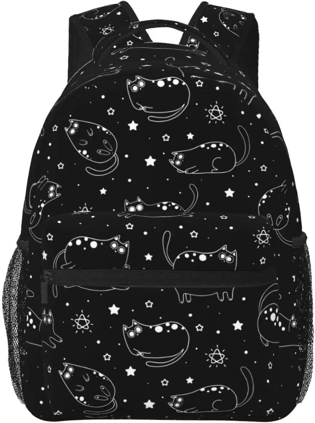 Cat Pattern Backpack, 7 Desings - Just Cats - Gifts for Cat Lovers