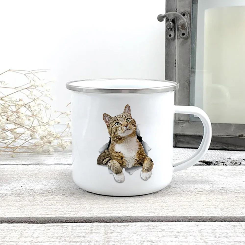 Cat Print 3D Effect Mug, 10 variations - Just Cats - Gifts for Cat Lovers