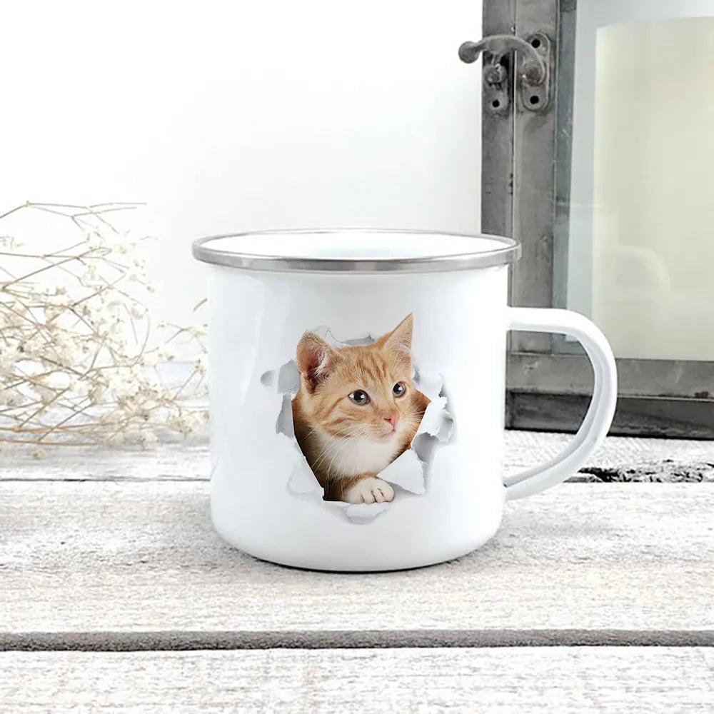 Cat Print 3D Effect Mug, 10 variations - Just Cats - Gifts for Cat Lovers