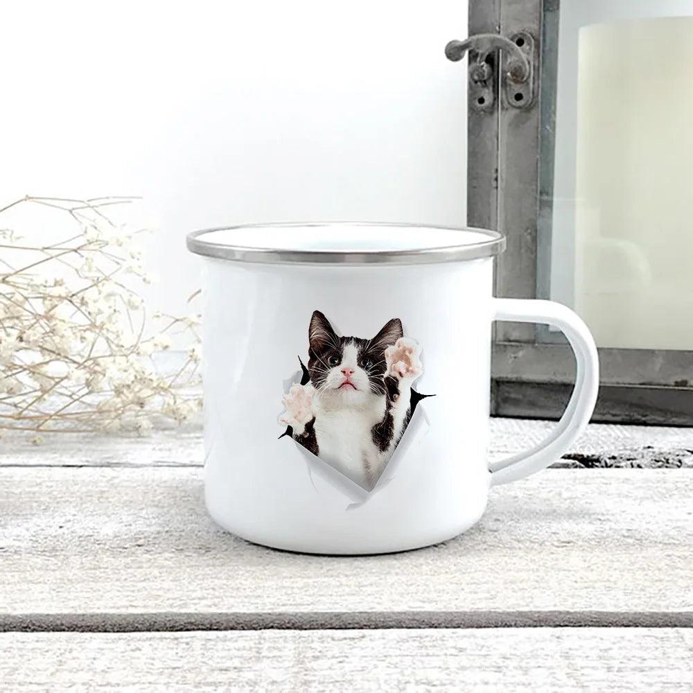 Cat Print 3D Effect Mug, 10 variations - Just Cats - Gifts for Cat Lovers