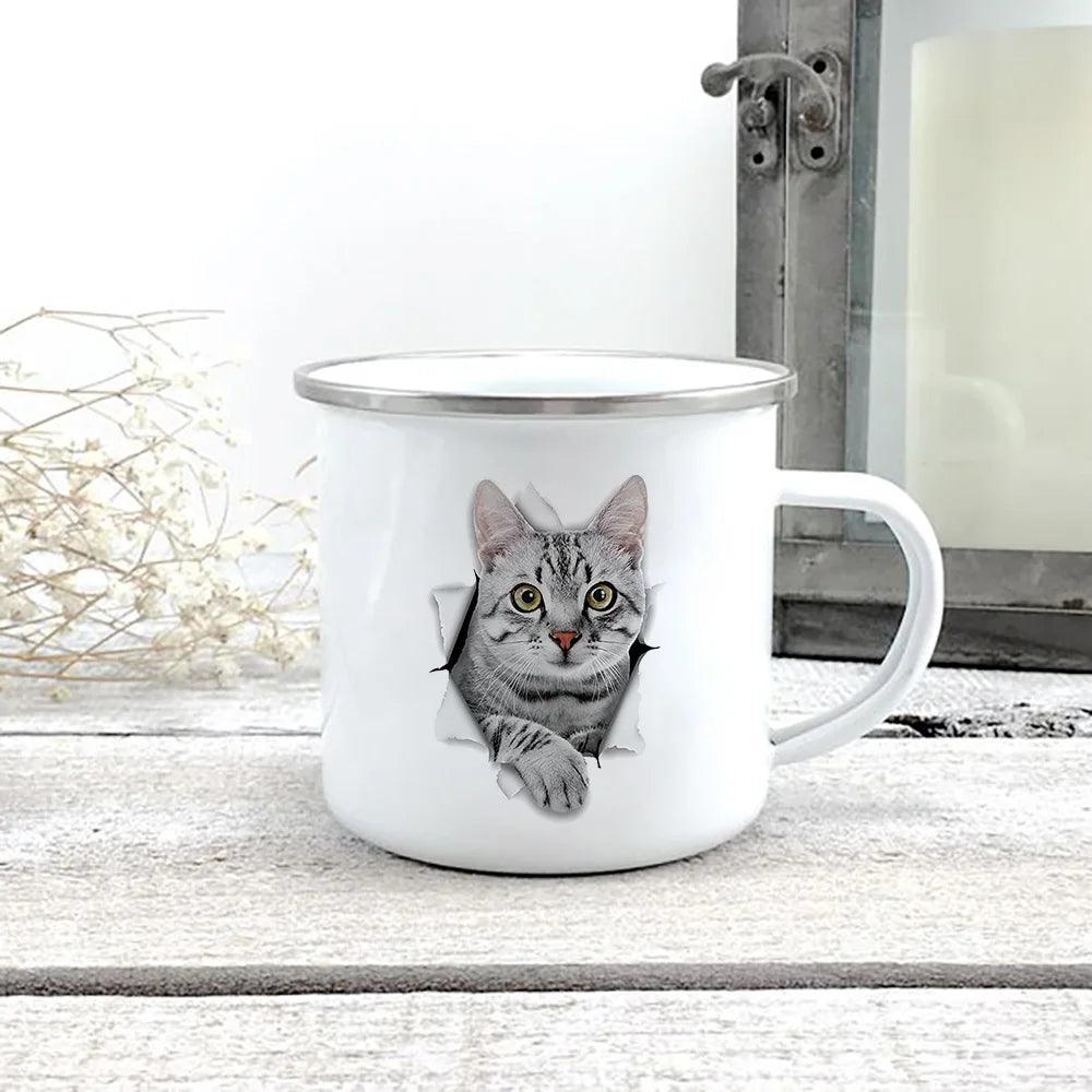 Cat Print 3D Effect Mug, 10 variations - Just Cats - Gifts for Cat Lovers