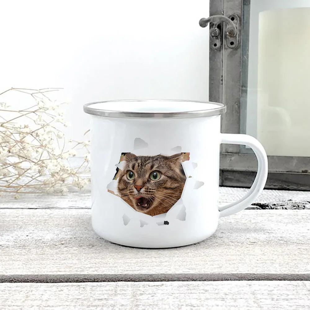 Cat Print 3D Effect Mug, 10 variations - Just Cats - Gifts for Cat Lovers