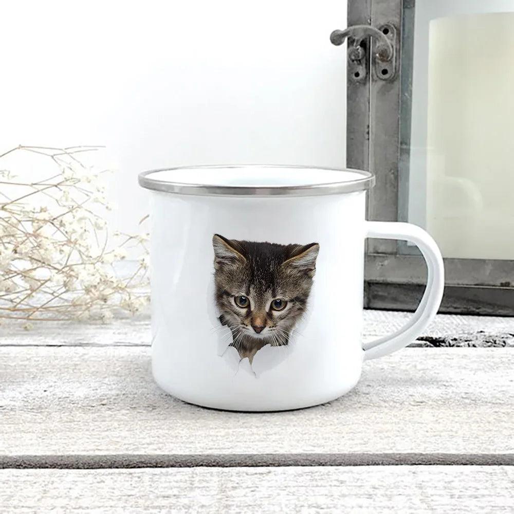 Cat Print 3D Effect Mug, 10 variations - Just Cats - Gifts for Cat Lovers