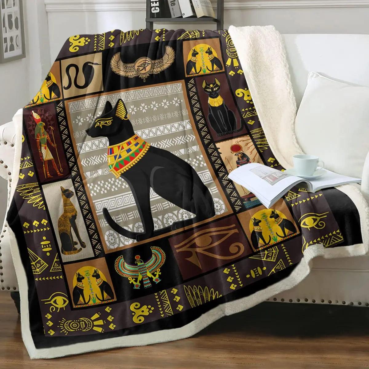 Cat Print Plush Blanket, 13 designs - Just Cats - Gifts for Cat Lovers