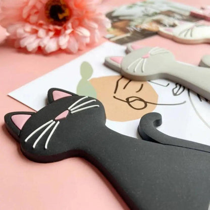 Cat Shape Magnetic Bottle opener, 4 Colors - Just Cats - Gifts for Cat Lovers