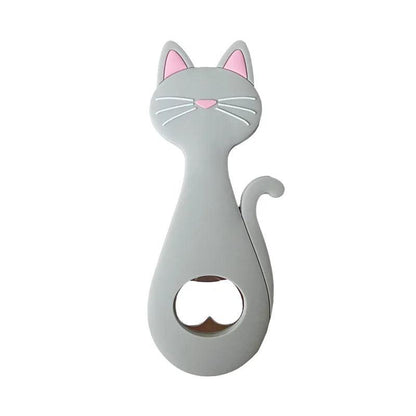 Cat Shape Magnetic Bottle opener, 4 Colors - Just Cats - Gifts for Cat Lovers