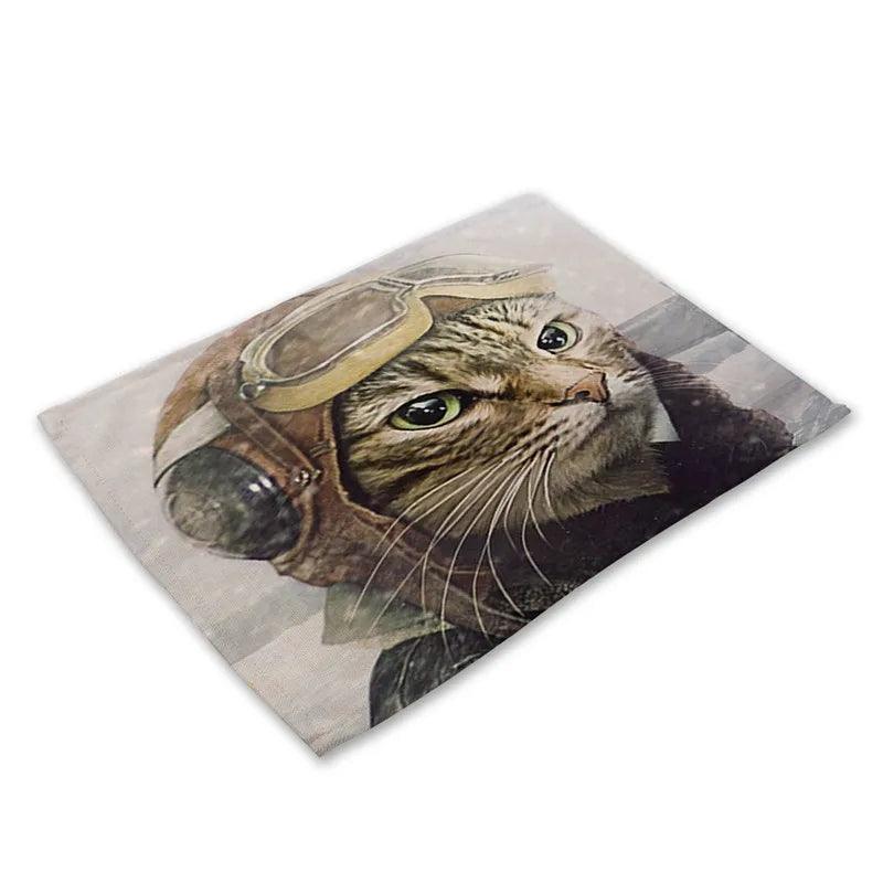 Cats Paintings Print Placemat, 19 Designs - Just Cats - Gifts for Cat Lovers