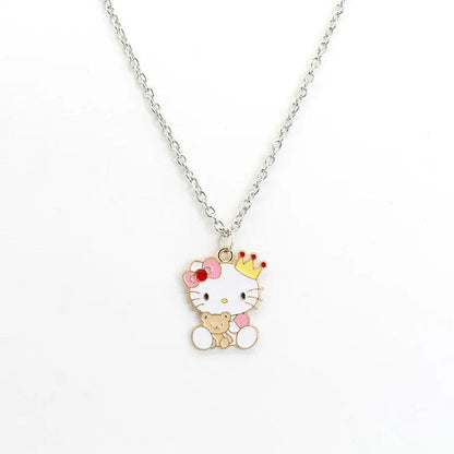 Colorful Hello Kitty Pendant Necklaces - Just Cats - Gifts for Cat Lovers