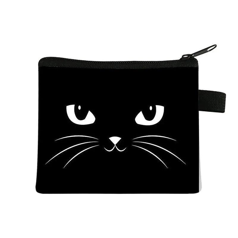 Cute Cartoon Cat Coin Purse, 12 Designs - Just Cats - Gifts for Cat Lovers