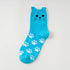 Cute Cartoon Cat Crew Socks - Just Cats - Gifts for Cat Lovers