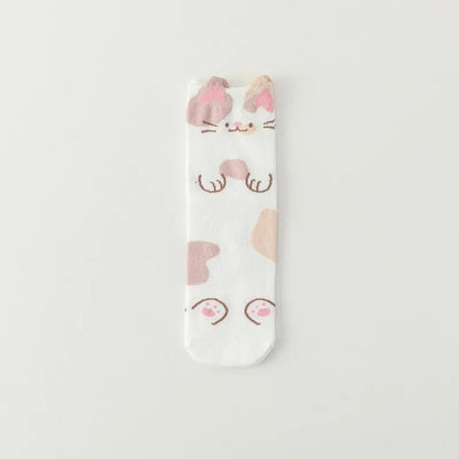 Cute Cartoon Cat Socks, 10 Designs - Just Cats - Gifts for Cat Lovers