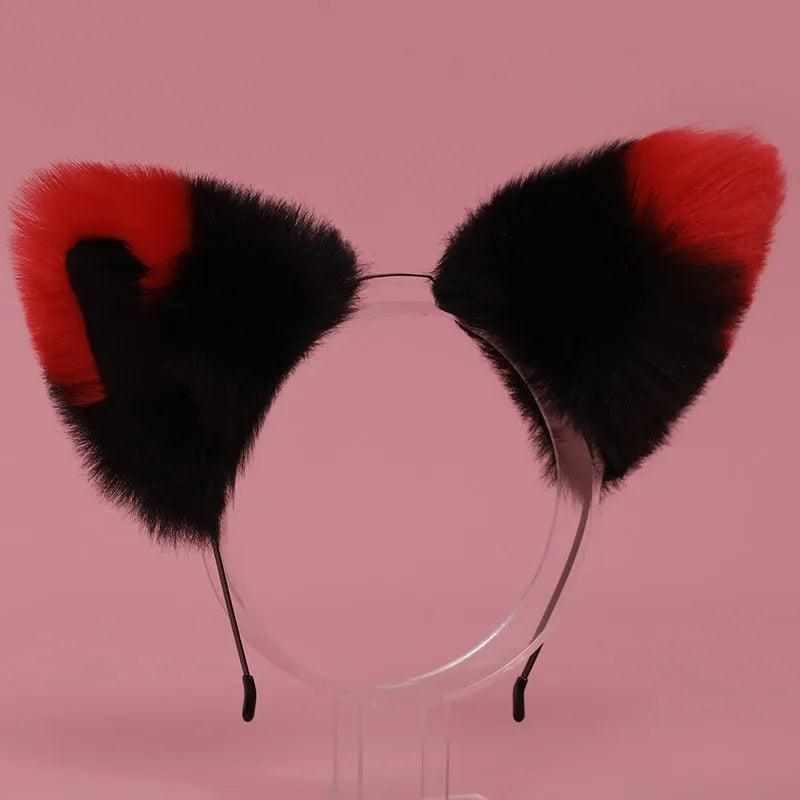 Fluffy Cat Ear HeadBand, 6 Colors - Just Cats - Gifts for Cat Lovers