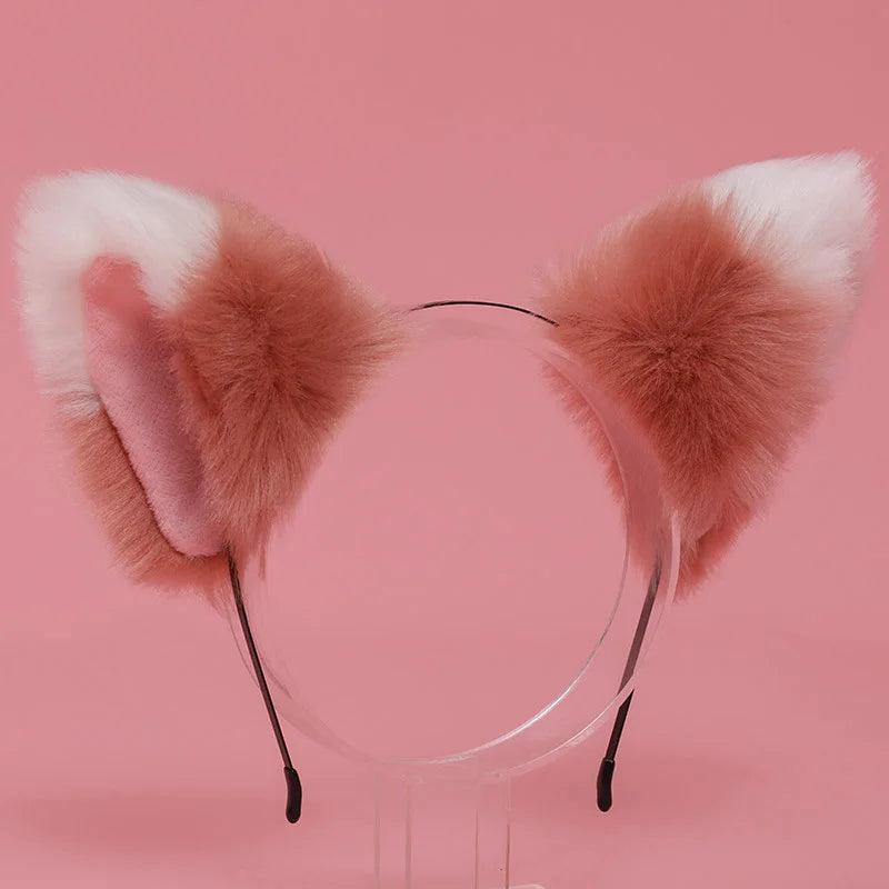 Fluffy Cat Ear HeadBand, 6 Colors - Just Cats - Gifts for Cat Lovers