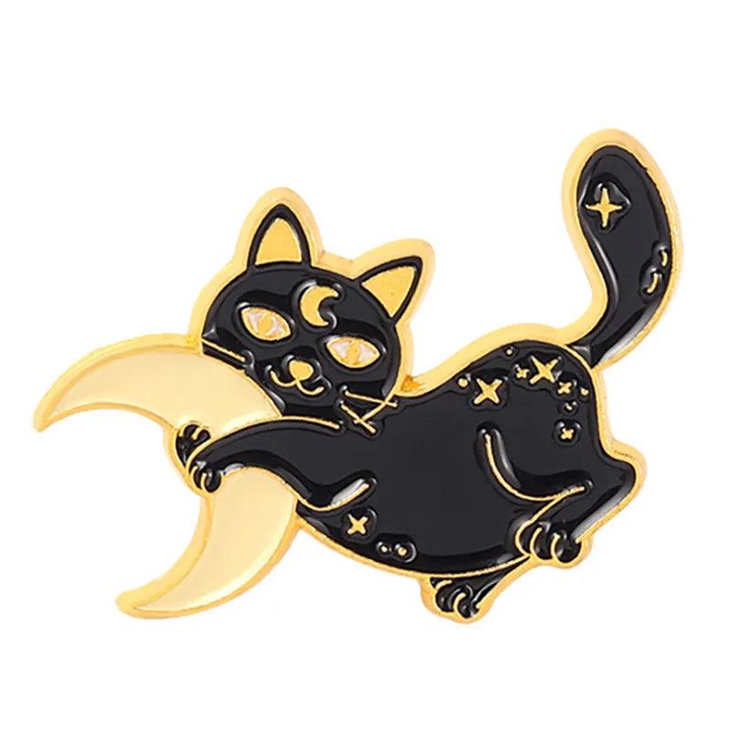 Gothic Cat Pins, 30Designs - Just Cats - Gifts for Cat Lovers