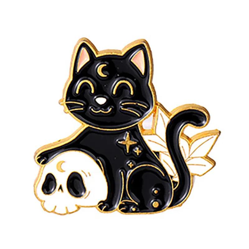 Gothic Cat Pins, 30Designs - Just Cats - Gifts for Cat Lovers