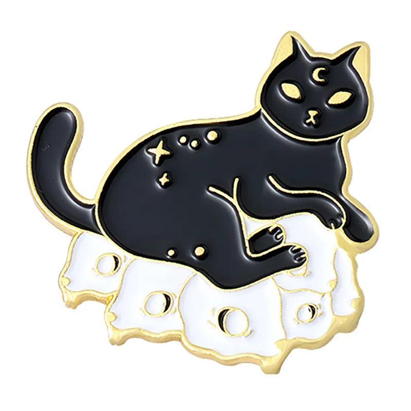 Gothic Cat Pins, 30Designs - Just Cats - Gifts for Cat Lovers