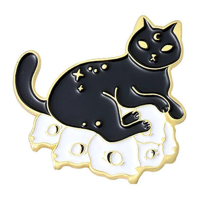 Gothic Cat Pins, 30Designs - Just Cats - Gifts for Cat Lovers