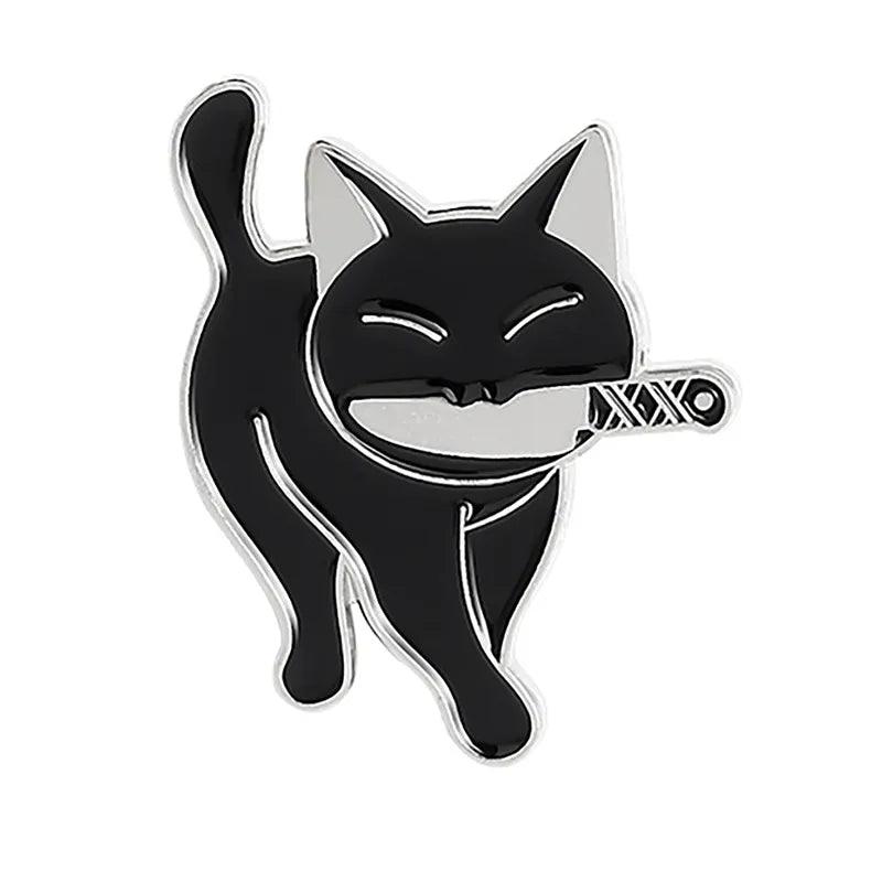 Gothic Cat Pins, 30Designs - Just Cats - Gifts for Cat Lovers