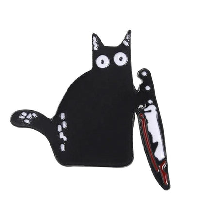 Gothic Cat Pins, 30Designs - Just Cats - Gifts for Cat Lovers